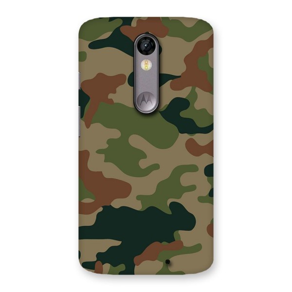 Army Camouflage Back Case for Moto X Force