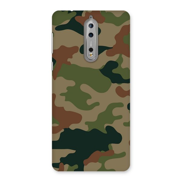 Army Camouflage Back Case for Nokia 8