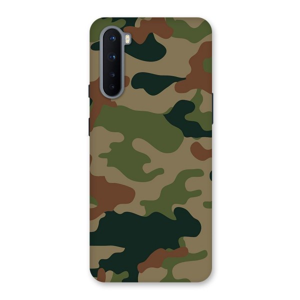 Army Camouflage Back Case for OnePlus Nord