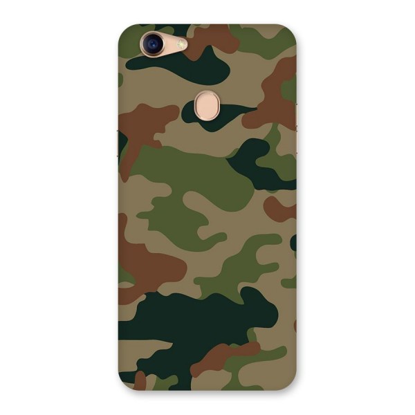 Army Camouflage Back Case for Oppo F5