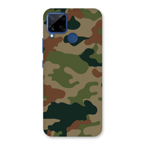 Army Camouflage Back Case for Realme C12