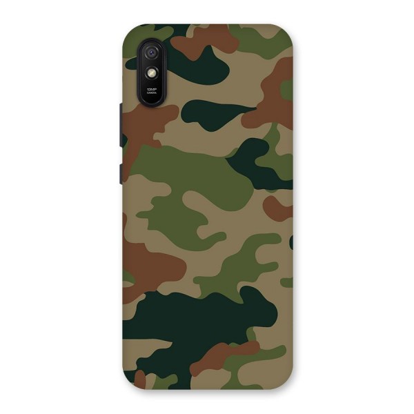 Army Camouflage Back Case for Redmi 9A