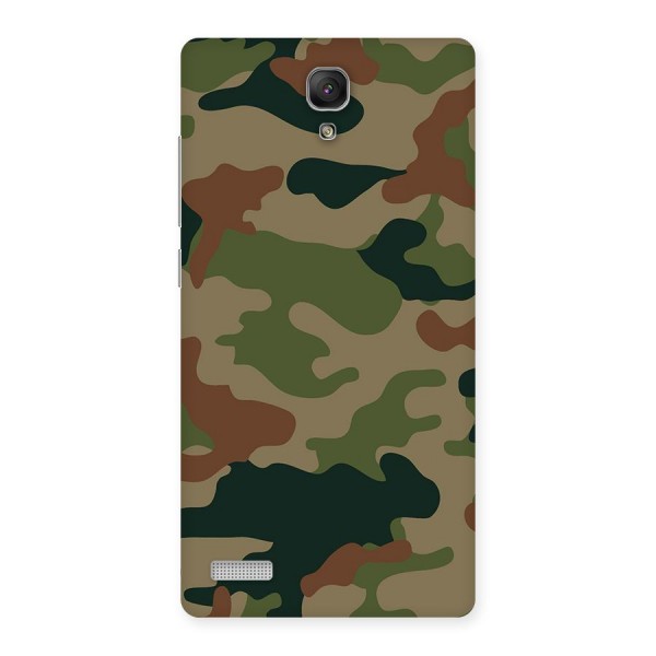 Army Camouflage Back Case for Redmi Note