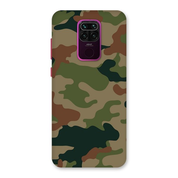 Army Camouflage Back Case for Redmi Note 9