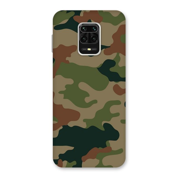 Army Camouflage Back Case for Redmi Note 9 Pro