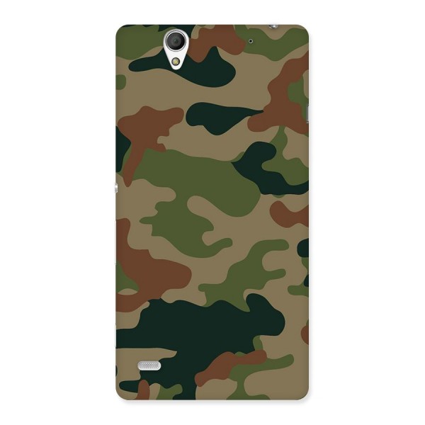 Army Camouflage Back Case for Sony Xperia C4