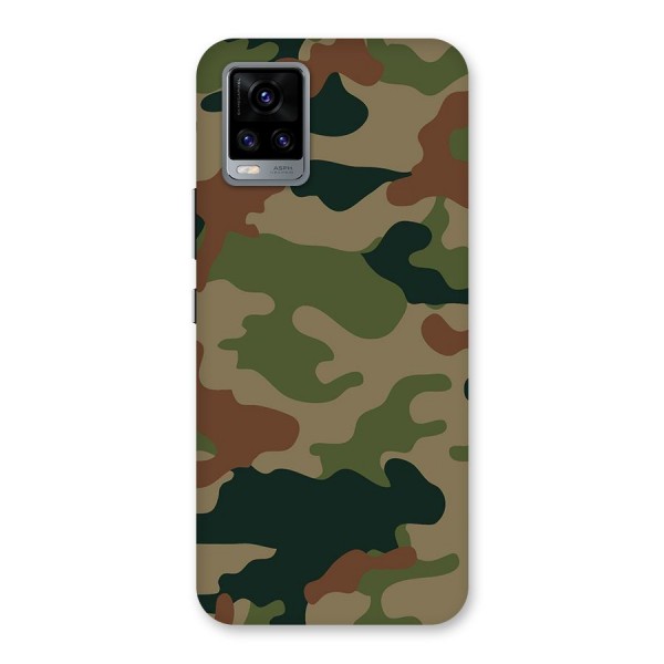 Army Camouflage Back Case for Vivo V20