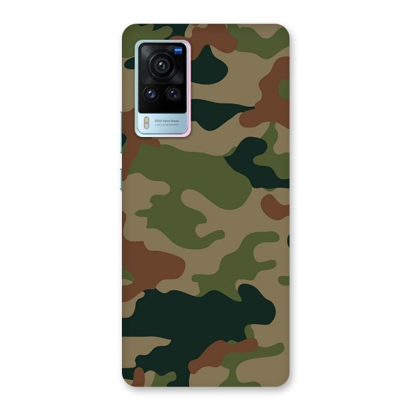 Army Camouflage Back Case for Vivo X60 Pro