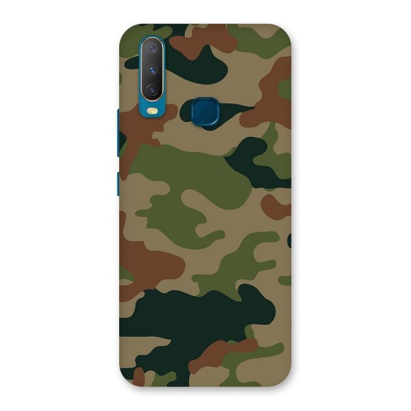 Army Camouflage Back Case for Vivo Y12