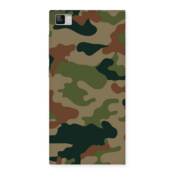 Army Camouflage Back Case for Xiaomi Mi3