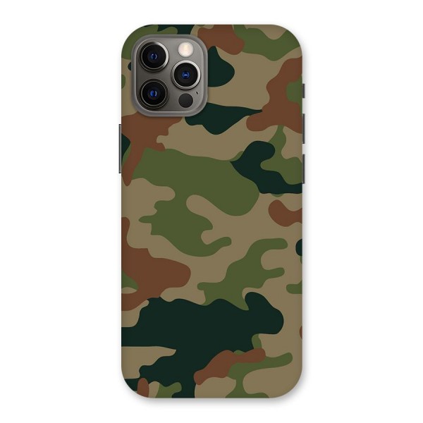 Army Camouflage Back Case for iPhone 12 Pro