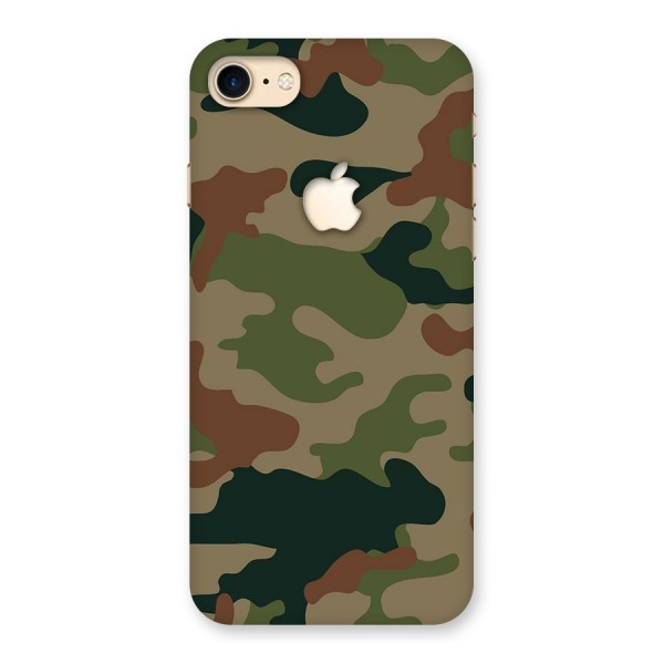 Army Camouflage Back Case for iPhone 7 Apple Cut