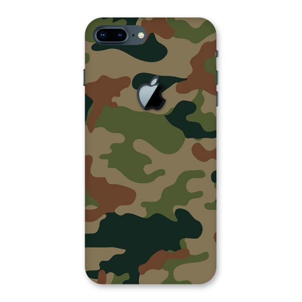 Army Camouflage Back Case for iPhone 7 Plus Apple Cut