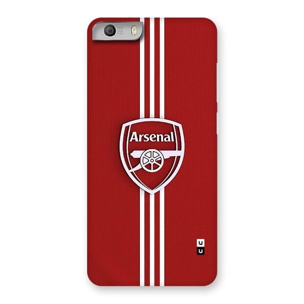 Arsenal Club Back Case for Canvas Knight 2