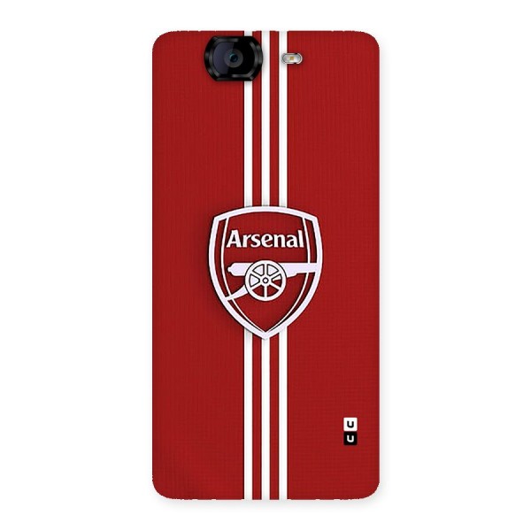 Arsenal Club Back Case for Canvas Knight A350