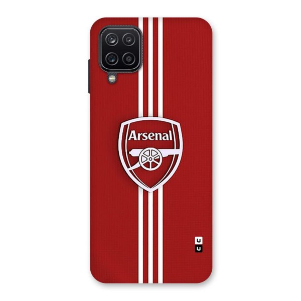 Arsenal Club Glass Back Case for Galaxy A12