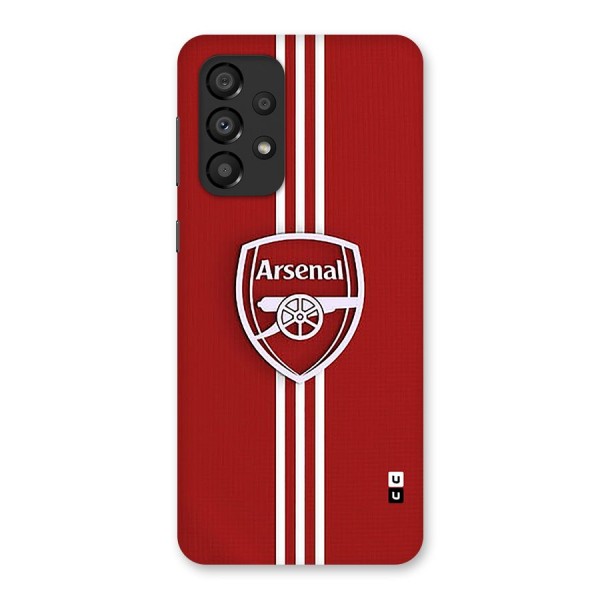 Arsenal Club Glass Back Case for Galaxy A33 5G