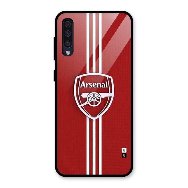 Arsenal Club Glass Back Case for Galaxy A50s