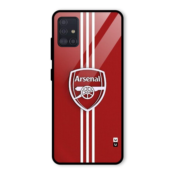 Arsenal Club Glass Back Case for Galaxy A51