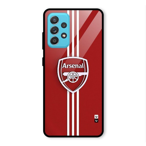 Arsenal Club Glass Back Case for Galaxy A52s 5G