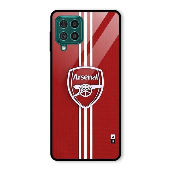 Arsenal Club Glass Back Case for Galaxy F62