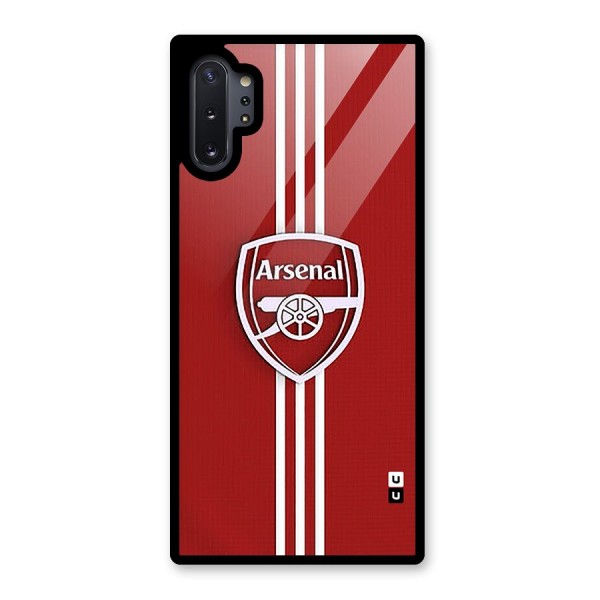 Arsenal Club Glass Back Case for Galaxy Note 10 Plus