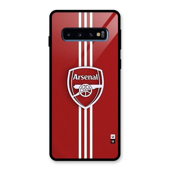 Arsenal Club Glass Back Case for Galaxy S10