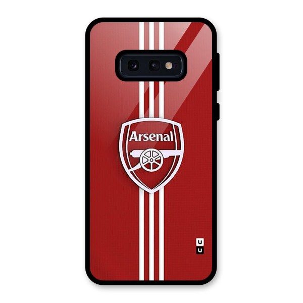 Arsenal Club Glass Back Case for Galaxy S10e