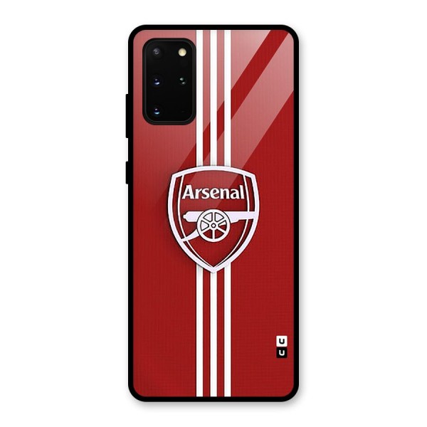 Arsenal Club Glass Back Case for Galaxy S20 Plus