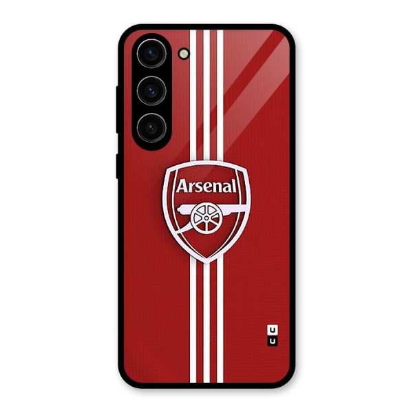 Arsenal Club Glass Back Case for Galaxy S23 Plus