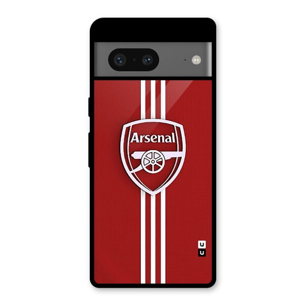 Arsenal Club Glass Back Case for Google Pixel 7