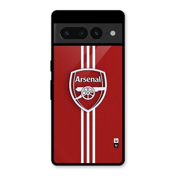 Arsenal Club Glass Back Case for Google Pixel 7 Pro