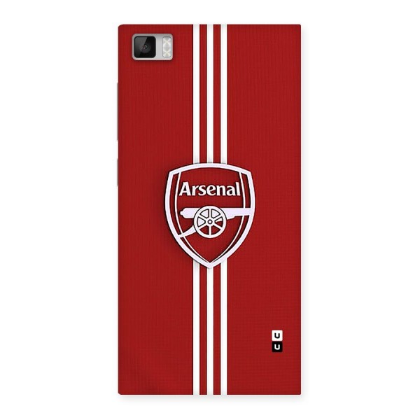 Arsenal Club Back Case for Mi3