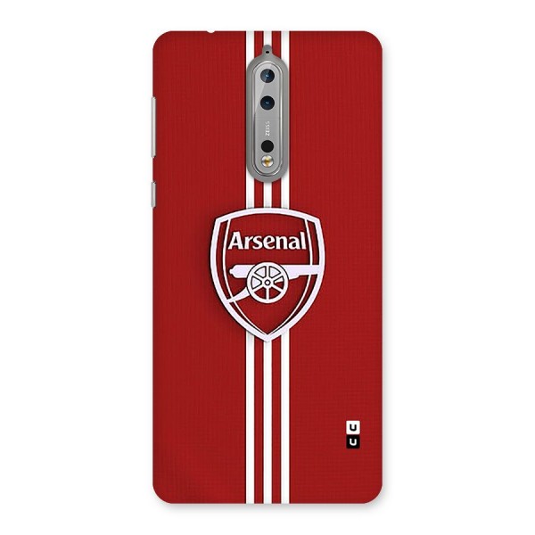 Arsenal Club Back Case for Nokia 8