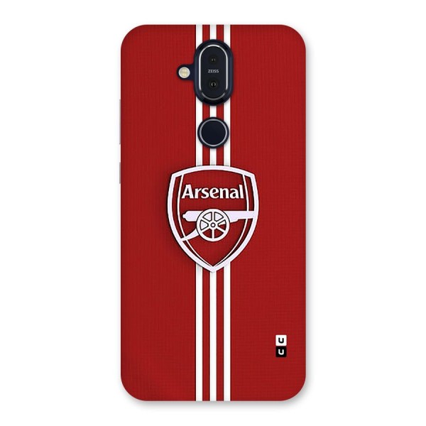 Arsenal Club Back Case for Nokia 8.1