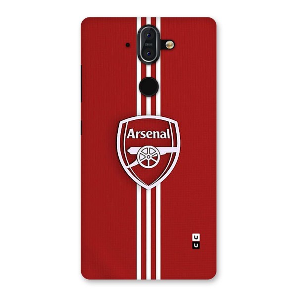 Arsenal Club Back Case for Nokia 8 Sirocco