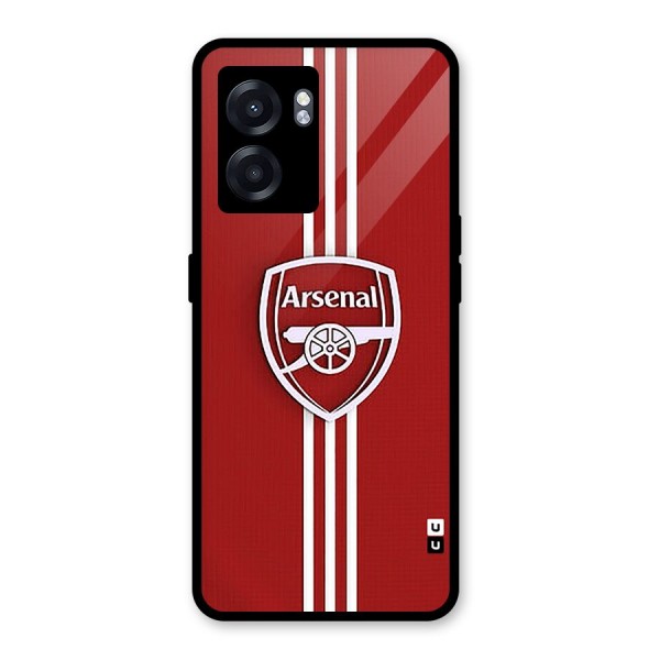 Arsenal Club Glass Back Case for Oppo K10 (5G)