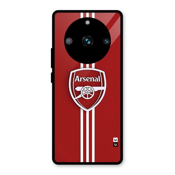 Arsenal Club Glass Back Case for Realme 11 Pro