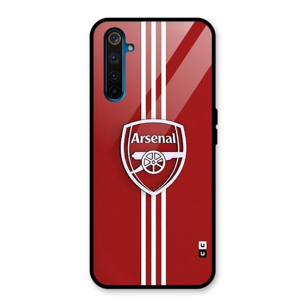 Arsenal Club Glass Back Case for Realme 6 Pro