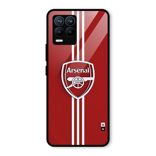 Arsenal Club Glass Back Case for Realme 8