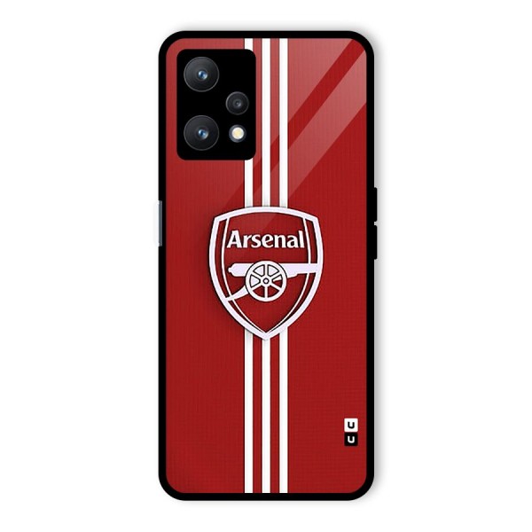 Arsenal Club Glass Back Case for Realme 9 Pro 5G