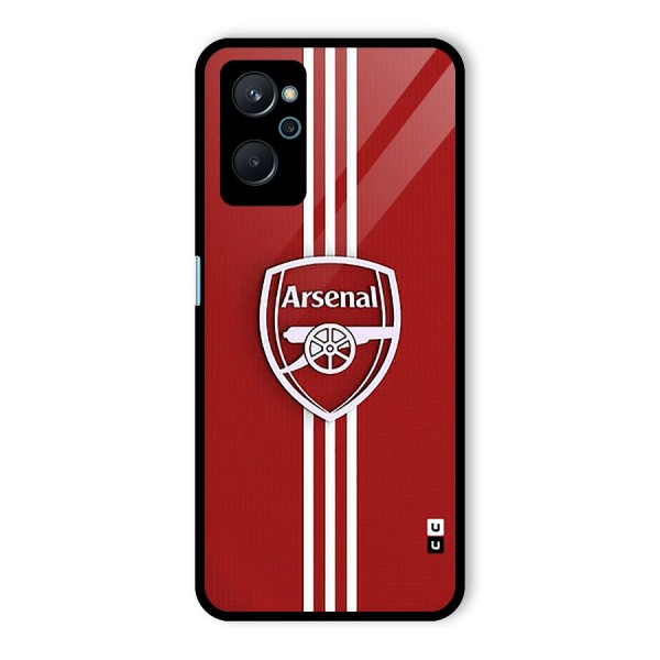 Arsenal Club Glass Back Case for Realme 9i