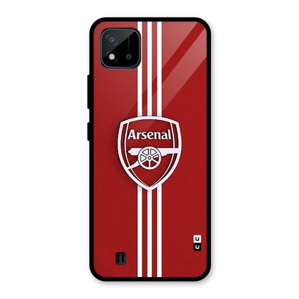 Arsenal Club Glass Back Case for Realme C11 2021