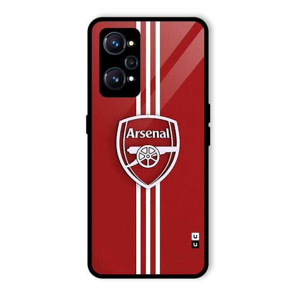 Arsenal Club Glass Back Case for Realme GT 2