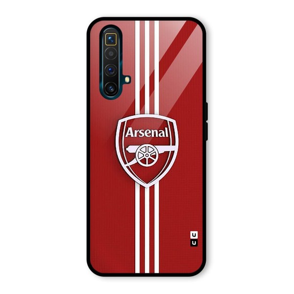 Arsenal Club Glass Back Case for Realme X3 SuperZoom