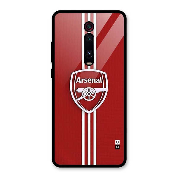 Arsenal Club Glass Back Case for Redmi K20 Pro