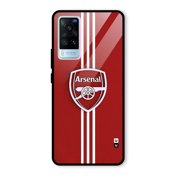 Arsenal Club Glass Back Case for Vivo X60
