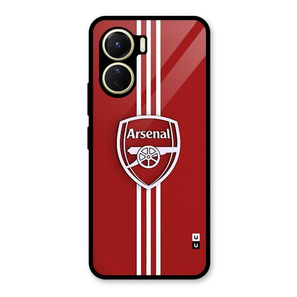 Arsenal Club Glass Back Case for Vivo Y56