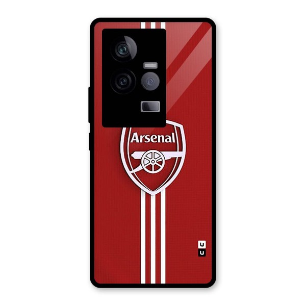 Arsenal Club Glass Back Case for Vivo iQOO 11 5G