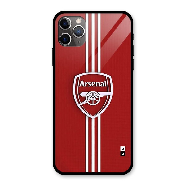 Arsenal Club Glass Back Case for iPhone 11 Pro Max